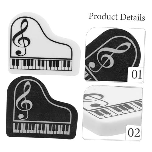 LOORGVEL 10 Stück Teiliges Kleine Klavier radiergummis für Kreative Bunte Piano form Sichere Materialien Praktische Multifunktions radierer für Schule und Malen LOORGVEL 10 Stück Teiliges Kleine Klavier radiergummis für Kreative Bunte Piano form Sichere Materialien Praktische Multifunktions radierer für Schule und Malen von LOORGVEL