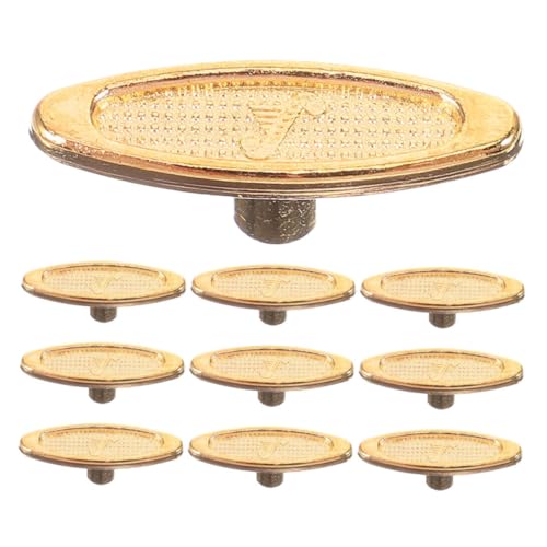 LOORGVEL 10 Stück Teiliges Metall wickelset für Spieluhren Gold Schlüssel Langlebiger Ersatz aufziehschlüssel für Musikbox Robustes DIY Zubehör für Präzises Aufziehen und Reparatur von LOORGVEL