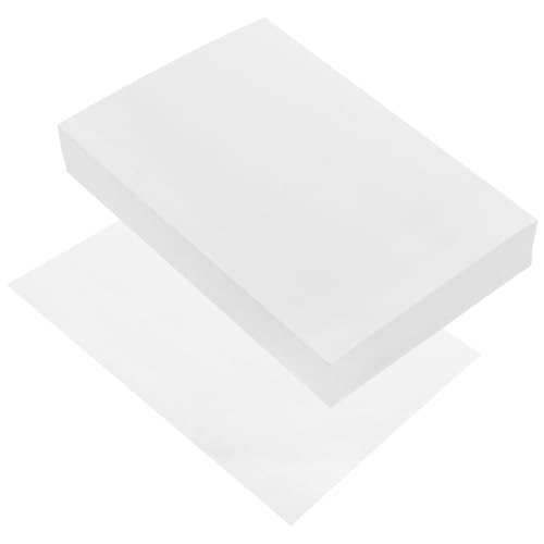 LOORGVEL 100 Blatt Selbstklebendes Glänzendes Fotopapier Schnelltrocknend Kompatibel mit Tintenstrahl und Laserdruckern Professionelle Druckergebnisse für Fotoaufkleber und Alltagsdruck von LOORGVEL