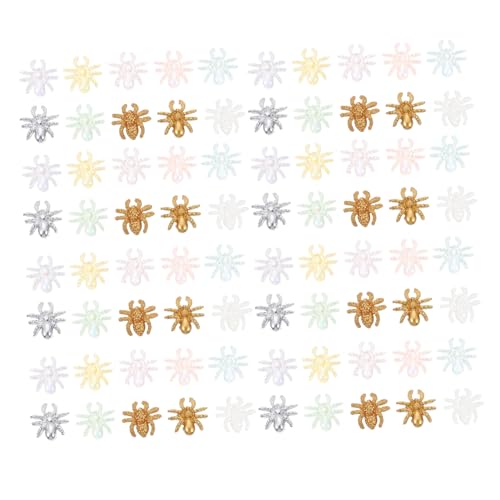 LOORGVEL 100Stücke Nagelkunst Zubehör Spider Studs für DIY Maniküre Glitzernde Dekoration für Nageldesign Zuhause oder Salon LOORGVEL 100Stücke Nagelkunst Zubehör Spider Studs für DIY Maniküre Glitzernde Dekoration für Nageldesign Zuhause oder Salon von LOORGVEL