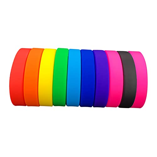 LOORGVEL 100Stücke Silikonarmbänder für Erwachsene Flexible Armbänder für Partys und Gastgeschenke und Party Gefälligkeiten LOORGVEL 100Stücke Silikonarmbänder für Erwachsene Flexible Armbänder für Partys und Gastgeschenke und Party Gefälligkeiten von LOORGVEL