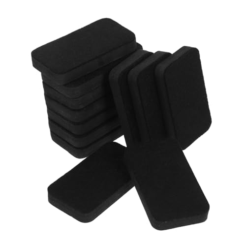 LOORGVEL 12 Stück Magnetischer Whiteboard Radierer Kleiner EVA Schwamm Trocken Abwischbar Kratzfrei Langlebig für Schule Büro Training und Zuhause für Whiteboard und Tafeloberflächen von LOORGVEL