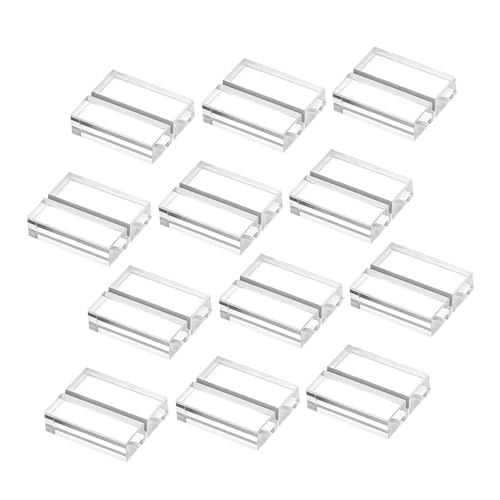 LOORGVEL 12 Stück Teiliges Acryl Kartenhalter Klar Transparent Stabiler Tischkartenhalter für Hochzeit Restaurant Vielseitiger Platzkarten Aufsteller Moderner Notizenhalter LOORGVEL 12 Stück Teiliges Acryl Kartenhalter Klar Transparent Stabiler Tischkartenhalter für Hochzeit Restaurant Vielseitiger Platzkarten Aufsteller Moderner Notizenhalter von LOORGVEL
