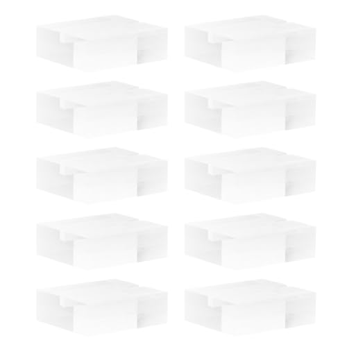 LOORGVEL 12 Stück Teiliges Acryl Kartenhalter Transparenter Visitenkarten Postkartenaufsteller Stabiler Bilderhalter für Tischdekoration Vielseitig für Hochzeiten Partys und Büro Geeignet von LOORGVEL