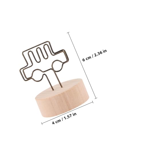 LOORGVEL 12 Stück Teiliges Memo clip aus Eisen Draht Tischkartenhalter in Kreativer Form Multifunktional als Fotos Visitenkarten und Menükartenhalter für Zuhause Büro Hochzeit und Party von LOORGVEL