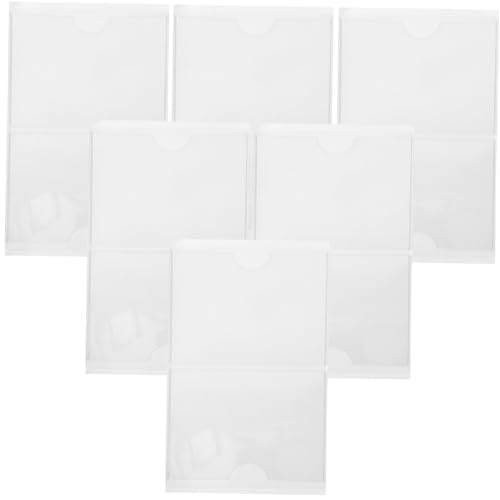 LOORGVEL 12 Stück Teiliges Selbstklebende Transparente PVC Kartenhalter Reißfest Haftstark Schützend für Visitenkarten und Etiketten Geeignet zum Beschriften und Befestigen an Whiteboards LOORGVEL 12 Stück Teiliges Selbstklebende Transparente PVC Kartenhalter Reißfest Haftstark Schützend für Visitenkarten und Etiketten Geeignet zum Beschriften und Befestigen an Whiteboards von LOORGVEL