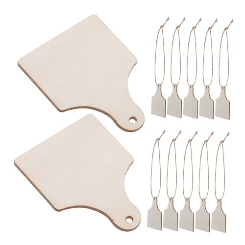 LOORGVEL 120 Sätze Unpolierte Holzanhänger mit Aufhängung Blanko Rechteckige Holztafeln für Weihnachtsdeko Natürliche Holzstruktur DIY Mini Schneidebretter für Bastelprojekte Vielseitig LOORGVEL 120 Sätze Unpolierte Holzanhänger mit Aufhängung Blanko Rechteckige Holztafeln für Weihnachtsdeko Natürliche Holzstruktur DIY Mini Schneidebretter für Bastelprojekte Vielseitig von LOORGVEL