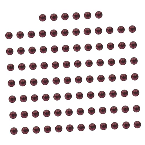 LOORGVEL 1440 Stück Teiliges Nagelstein-set in Tiefviolett Flache Glas-nail Art Schmucksteine Glänzende DIY Nagelverzierung für Professionelle Salon Maniküre von LOORGVEL