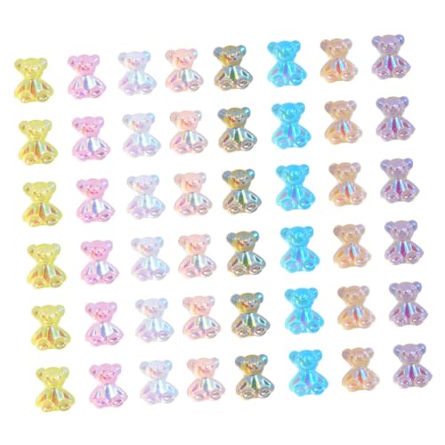 LOORGVEL 160 Stück Teiliges Nagelzubehör mit Resin Nagelanhängern in Cartoon Bär Design Bunte Maniküre Deko für Kreative Nail Art Sichere und Vielseitige Nagelverzierungen für Individuelle LOORGVEL 160 Stück Teiliges Nagelzubehör mit Resin Nagelanhängern in Cartoon Bär Design Bunte Maniküre Deko für Kreative Nail Art Sichere und Vielseitige Nagelverzierungen für Individuelle von LOORGVEL