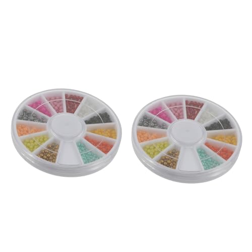 LOORGVEL 2 Karton Bunte Nagel Caviar Beads Dekorative Kleine Perlen für DIY Nail Art Einfache Anwendung Vielseitig für Natürliche und Künstliche Nägel für Frauen und Besondere Anlässe LOORGVEL 2 Karton Bunte Nagel Caviar Beads Dekorative Kleine Perlen für DIY Nail Art Einfache Anwendung Vielseitig für Natürliche und Künstliche Nägel für Frauen und Besondere Anlässe von LOORGVEL