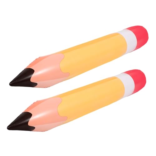 LOORGVEL 2 Stück Aufblasbare PVC Bleistift Dekoration Orange Große Schulanfang Party Deko Klassenzimmer Wanddekoration Langlebiges PVC Material Lebendige Farben für Schulanfang Feier LOORGVEL 2 Stück Aufblasbare PVC Bleistift Dekoration Orange Große Schulanfang Party Deko Klassenzimmer Wanddekoration Langlebiges PVC Material Lebendige Farben für Schulanfang Feier von LOORGVEL