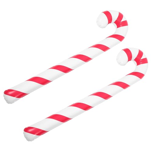 LOORGVEL 2 Stück Aufblasbare Zuckerstangen Ballons Rot Weiß Weihnachtsdeko Außen und Innen Partydeko Geburtstag Weihnachtsfeier Festliche Cane Folienballons LOORGVEL 2 Stück Aufblasbare Zuckerstangen Ballons Rot Weiß Weihnachtsdeko Außen und Innen Partydeko Geburtstag Weihnachtsfeier Festliche Cane Folienballons von LOORGVEL