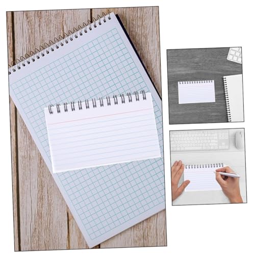 LOORGVEL 2 Stück Kleine Karteikarten im Aluminiumring Pocket Notizblock mit Spiralbindung Leichte Linierte Revisionskarten für Schule Büro und Unterwegs Praktische Studien Planungshilfen LOORGVEL 2 Stück Kleine Karteikarten im Aluminiumring Pocket Notizblock mit Spiralbindung Leichte Linierte Revisionskarten für Schule Büro und Unterwegs Praktische Studien Planungshilfen von LOORGVEL