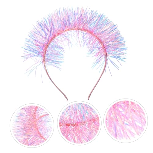 LOORGVEL 2 Stück Teiliges Glitzer Haarband für Mädchen Leichtes Stirnband mit Funkelnder Tinsel dekoration Bequemes Sicheres Party Kostüm accessoire für Jugendliche von LOORGVEL