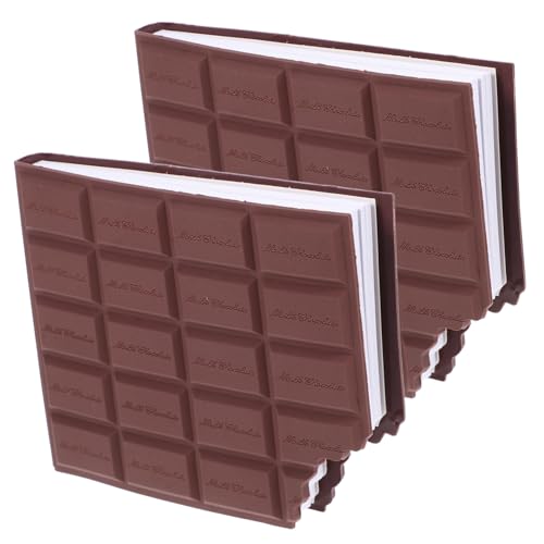 LOORGVEL 2 Stück Teiliges Set Duftende Schokoladenförmige Haftnotizen mit Starker Klebkraft Kreative Büro und Schulmaterialien für Notizen an Wänden Computern Schreibtisch und Kühlschrank LOORGVEL 2 Stück Teiliges Set Duftende Schokoladenförmige Haftnotizen mit Starker Klebkraft Kreative Büro und Schulmaterialien für Notizen an Wänden Computern Schreibtisch und Kühlschrank von LOORGVEL