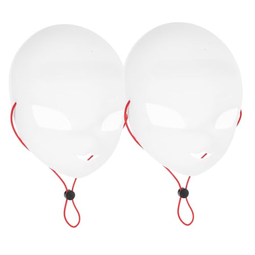 LOORGVEL 2 Stück Weiße Spitzen Masken Leichte Atmungsaktive DIY Vollgesichtsmasken mit Puppengesicht Blanko Masquerade Masken für Karneval Kostümparty Cosplay und Kreative Dekorationen LOORGVEL 2 Stück Weiße Spitzen Masken Leichte Atmungsaktive DIY Vollgesichtsmasken mit Puppengesicht Blanko Masquerade Masken für Karneval Kostümparty Cosplay und Kreative Dekorationen von LOORGVEL