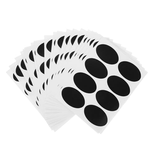 LOORGVEL 20 Blatt Selbstklebende Ovale Gewürzflaschen etiketten Langlebige Aufbewahrungsaufkleber für Küche Praktische Klassifizierung Beschriftbar Schwarz für Vorratsdosen Geeignet LOORGVEL 20 Blatt Selbstklebende Ovale Gewürzflaschen etiketten Langlebige Aufbewahrungsaufkleber für Küche Praktische Klassifizierung Beschriftbar Schwarz für Vorratsdosen Geeignet von LOORGVEL