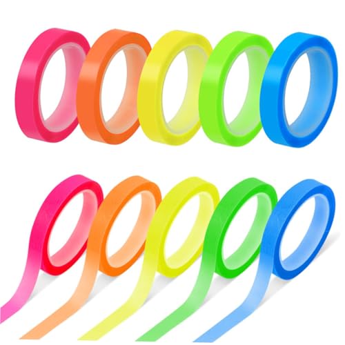 LOORGVEL 20 Rollen Multifunktionale Wasserfeste Seitenmarker Breit Praktische Kompakte Klebe flags für Schule Lesen und Büro Farbige Markierungstapes LOORGVEL 20 Rollen Multifunktionale Wasserfeste Seitenmarker Breit Praktische Kompakte Klebe flags für Schule Lesen und Büro Farbige Markierungstapes von LOORGVEL