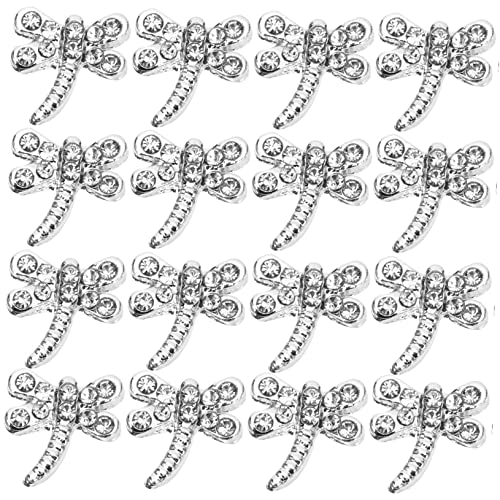 LOORGVEL 20 Stück Drachenflügel Nagel Charms Bling Nail Art Dekorationen für DIY Maniküre Dekorative Nagelaccessoires aus Legierung mit Strass für Professionelle Nagelstudios und LOORGVEL 20 Stück Drachenflügel Nagel Charms Bling Nail Art Dekorationen für DIY Maniküre Dekorative Nagelaccessoires aus Legierung mit Strass für Professionelle Nagelstudios und von LOORGVEL