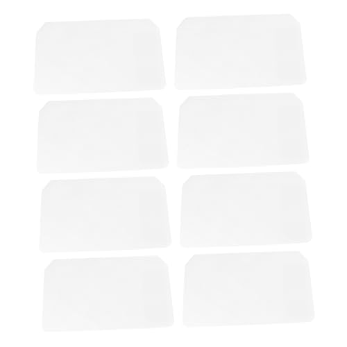 LOORGVEL 20 Stück Punched Pockets mit Abdeckung Transparente Kunststoff Hüllen für Sammelalben Lose Einstecktaschen Schützende Aufbewahrung für Fotos Dokumente und Sammelkarten von LOORGVEL