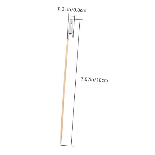 LOORGVEL 20 Stück Teiliges Alligator Clips mit Holzgriff Stabile Krokodilklemmen für Modellbau Basteln und Airbrush Langlebig Leicht Fixierbar als Kartenhalter und Malclip LOORGVEL 20 Stück Teiliges Alligator Clips mit Holzgriff Stabile Krokodilklemmen für Modellbau Basteln und Airbrush Langlebig Leicht Fixierbar als Kartenhalter und Malclip von LOORGVEL