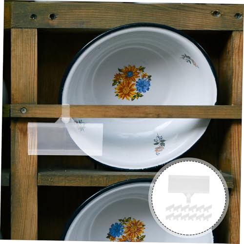 LOORGVEL 20 Stück Teiliges Draht Regal Etikettenhalter Preisaufsteller aus Robustem Kunststoff Einfaches Einstecken für Supermarkt Einzelhandel Lagerregal Geeignet Praktische Preisschild LOORGVEL 20 Stück Teiliges Draht Regal Etikettenhalter Preisaufsteller aus Robustem Kunststoff Einfaches Einstecken für Supermarkt Einzelhandel Lagerregal Geeignet Praktische Preisschild von LOORGVEL