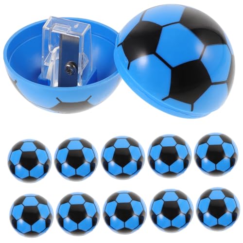 LOORGVEL 20 Stück Teiliges Fußball form Bleistiftspitzer für Schüler Praktisch und Handlich Geeignet für Dünne und Dicke Stifte für Schule Büro und Zuhause Bunte Anspitzer für Unterwegs LOORGVEL 20 Stück Teiliges Fußball form Bleistiftspitzer für Schüler Praktisch und Handlich Geeignet für Dünne und Dicke Stifte für Schule Büro und Zuhause Bunte Anspitzer für Unterwegs von LOORGVEL