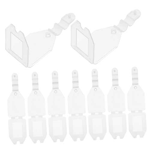 LOORGVEL 20 Stück Teiliges Preisschild aufsteller aus Transparentem Kunststoff Robuste Preisschildhalter für Supermarkt und Laden Vielseitiger Preisschild Display Halter für Waren und LOORGVEL 20 Stück Teiliges Preisschild aufsteller aus Transparentem Kunststoff Robuste Preisschildhalter für Supermarkt und Laden Vielseitiger Preisschild Display Halter für Waren und von LOORGVEL