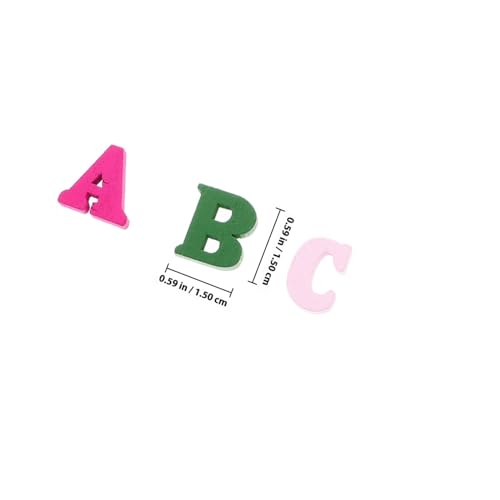 LOORGVEL 200 Stück Bunte Holzbuchstaben für Wanddeko DIY Bastelset mit Glatter Oberfläche Robust Vielseitig für Party Raumgestaltung Nachhaltige Holzornamente für Kreative Projekte LOORGVEL 200 Stück Bunte Holzbuchstaben für Wanddeko DIY Bastelset mit Glatter Oberfläche Robust Vielseitig für Party Raumgestaltung Nachhaltige Holzornamente für Kreative Projekte von LOORGVEL