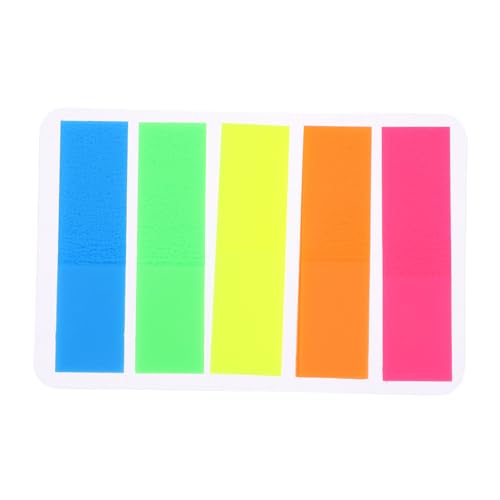 LOORGVEL 2000 Blatt Selbstklebende Buchregister Haftnotizen Praktische Seitenmarker Klebezettel für Schule Büro Zuhause Leicht Tragbar Kompakte Markierungsstreifen von LOORGVEL