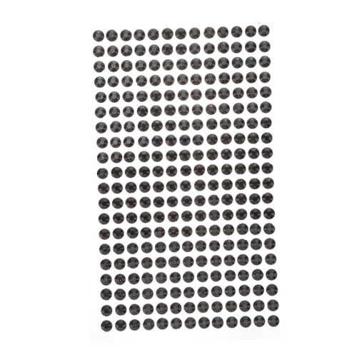 LOORGVEL 234 Stück Schwarze Selbstklebende Acryl Rhinestones Teiliges DIY Strasssteine Sticker für Auto Haus Fahrrad Dekoration LOORGVEL 234 Stück Schwarze Selbstklebende Acryl Rhinestones Teiliges DIY Strasssteine Sticker für Auto Haus Fahrrad Dekoration von LOORGVEL