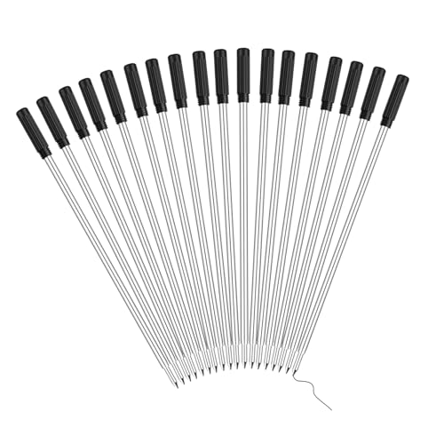 LOORGVEL 25 Stück Teiliges Gel Pen Nachfüllset Mittlere Spitze Schwarz Auslaufsichere Ersatzminen für Kugelschreiber Leicht Austauschbar Langlebige Schreibpatronen für Büro und Schule LOORGVEL 25 Stück Teiliges Gel Pen Nachfüllset Mittlere Spitze Schwarz Auslaufsichere Ersatzminen für Kugelschreiber Leicht Austauschbar Langlebige Schreibpatronen für Büro und Schule von LOORGVEL