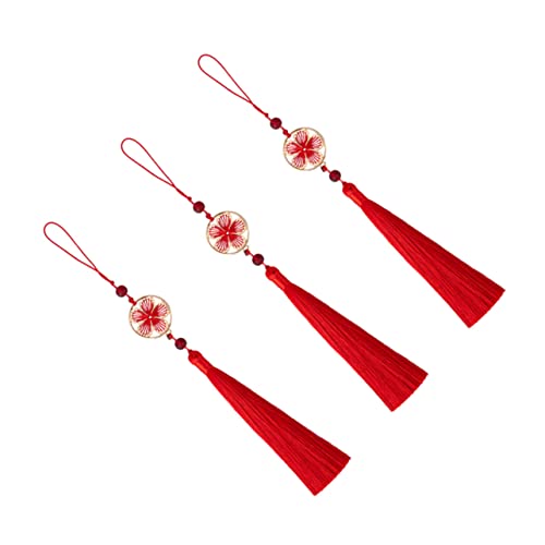LOORGVEL 3 Stück Chinesische Blumen Quasten Anhänger aus Farbenfrohe Hängende Vintage Tassel Dekoration mit Traditionellem Stil Langlebig und Vielseitig für Auto Zuhause und Festlichkeiten LOORGVEL 3 Stück Chinesische Blumen Quasten Anhänger aus Farbenfrohe Hängende Vintage Tassel Dekoration mit Traditionellem Stil Langlebig und Vielseitig für Auto Zuhause und Festlichkeiten von LOORGVEL