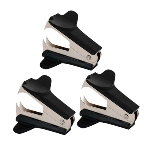 LOORGVEL 3 Stück Teiliges Klammerentferner Leichtes Büro Heftklammerentferner Werkzeug Handlich Tragbar für Schule und Heimgebrauch von LOORGVEL