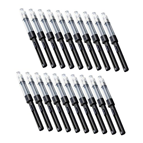 LOORGVEL 30 Stück Teiliges Push Pull Tintenabsorber aus Langlebigem Kompatibel für Füllfederhalter Einfach zu Reinigen für Schüler und Kalligraphieliebhaber LOORGVEL 30 Stück Teiliges Push Pull Tintenabsorber aus Langlebigem Kompatibel für Füllfederhalter Einfach zu Reinigen für Schüler und Kalligraphieliebhaber von LOORGVEL
