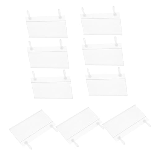 LOORGVEL 30 Stück Teiliges Transparentes Etikettenhalter für Drahtregale und Körbe Wiederverwendbar Vielseitig Einsetzbar Stabile PVC Ausführung für Supermärkte Lager und Einzelhandel LOORGVEL 30 Stück Teiliges Transparentes Etikettenhalter für Drahtregale und Körbe Wiederverwendbar Vielseitig Einsetzbar Stabile PVC Ausführung für Supermärkte Lager und Einzelhandel von LOORGVEL