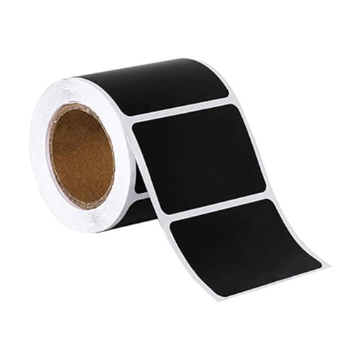 LOORGVEL 300 Stück PVC Schwarze Wasserdichte Aufkleber mit Wiederbeschreibbarer Oberfläche Abnehmbare Etiketten zum Beschriften und Organisieren von Gewürzgläsern und Küchenbehältern LOORGVEL 300 Stück PVC Schwarze Wasserdichte Aufkleber mit Wiederbeschreibbarer Oberfläche Abnehmbare Etiketten zum Beschriften und Organisieren von Gewürzgläsern und Küchenbehältern von LOORGVEL