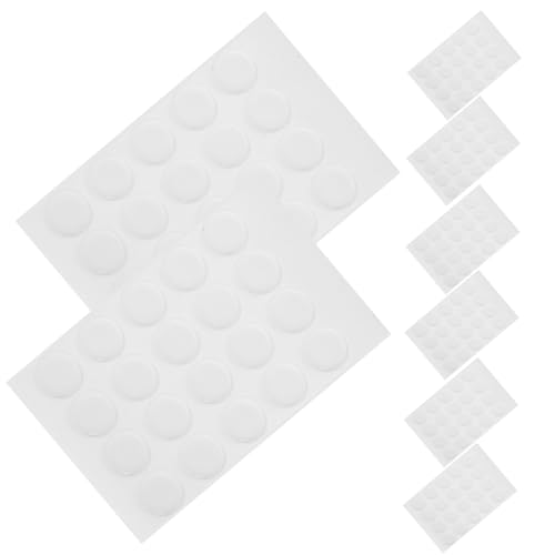 LOORGVEL 300 Stück Transparente Doppelseitige Klebepunkte Spurloses Starkes Nano Gel Klebeband Vielseitig Einsetzbar für Basteln Büro Schule Geeignet für Papier Holz Glas Metall von LOORGVEL