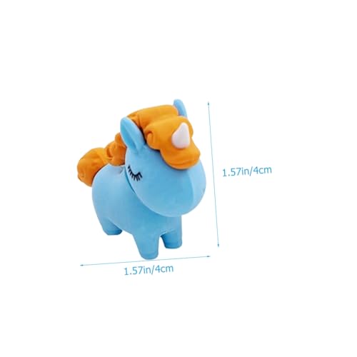 LOORGVEL 36 Stück Teiliges Niedliche Mini radiergummis Einhorn Motiv Praktische Tragbare Radiergummis für Bunte Schul radierer als Mitgebsel Kindergeburtstag und Dankeschön Geschenke von LOORGVEL