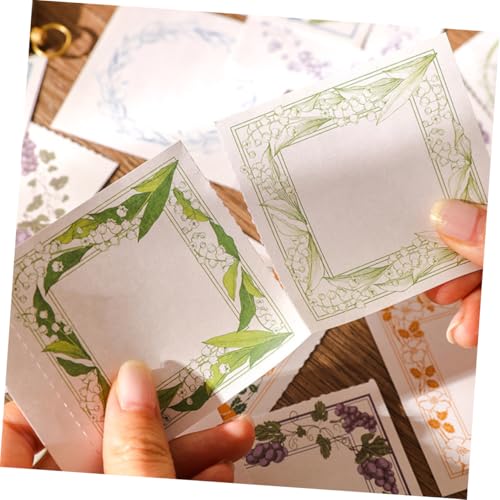LOORGVEL 4 Sätze Vintage Scrapbook Deko Papier mit Pflanzenmotiven Leichtes Memo Bastelpapier für DIY Karten Alben Notizbücher Geschenkverpackungen für Kreative Handarbeit LOORGVEL 4 Sätze Vintage Scrapbook Deko Papier mit Pflanzenmotiven Leichtes Memo Bastelpapier für DIY Karten Alben Notizbücher Geschenkverpackungen für Kreative Handarbeit von LOORGVEL