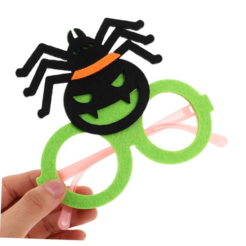 LOORGVEL 4 Stück Teiliges Halloween Party Brillen für Leuchtende Neon Spinnen und Kürbisrahmen Lustige Halloween Brillen mit Glow The Dark Vielseitig Einsetzbar für Kostüme und Accessoires LOORGVEL 4 Stück Teiliges Halloween Party Brillen für Leuchtende Neon Spinnen und Kürbisrahmen Lustige Halloween Brillen mit Glow The Dark Vielseitig Einsetzbar für Kostüme und Accessoires von LOORGVEL