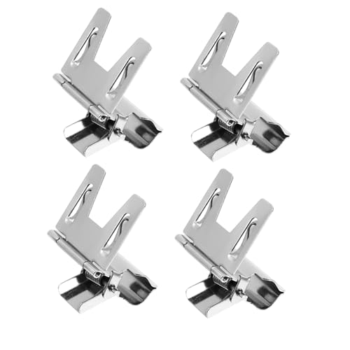 LOORGVEL 4 Stück Teiliges Metall Preisschildhalter Clips für Supermarktregale Stabile Preisschildklemmen zur Einfachen Befestigung von Preisschildern und Werbeetiketten im Einzelhandel LOORGVEL 4 Stück Teiliges Metall Preisschildhalter Clips für Supermarktregale Stabile Preisschildklemmen zur Einfachen Befestigung von Preisschildern und Werbeetiketten im Einzelhandel von LOORGVEL