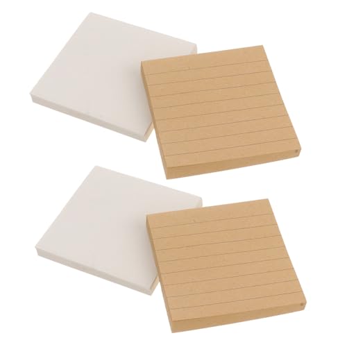 LOORGVEL 4 Stücke Selbstklebende Haftnotizen aus Recycelbarem Papier mit Linierten und Karierten Mustern pro Block Vielseitig für Büro Schule und Zuhause Rückstandsfrei Ablösbar Zufällige LOORGVEL 4 Stücke Selbstklebende Haftnotizen aus Recycelbarem Papier mit Linierten und Karierten Mustern pro Block Vielseitig für Büro Schule und Zuhause Rückstandsfrei Ablösbar Zufällige von LOORGVEL