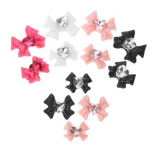 LOORGVEL 40 Stück Teiliges Nail Charms Schleifen Nail Decor Nagelkunst Maniküre Schmuck für DIY Nageldesign und Professionelle Anwendung LOORGVEL 40 Stück Teiliges Nail Charms Schleifen Nail Decor Nagelkunst Maniküre Schmuck für DIY Nageldesign und Professionelle Anwendung von LOORGVEL