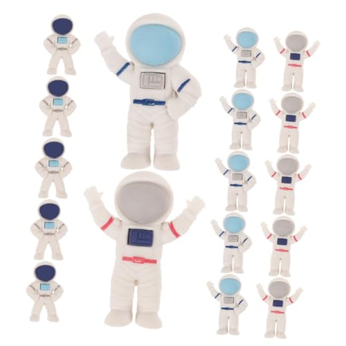 LOORGVEL 48 Stück Teiliges Mini Astronaut Radiergummi Bunte Niedliche Weltraum Radiergummis für Jungen Mädchen Schulbedarf Party Mitgebsel und Klassenzimmer Belohnungen von LOORGVEL