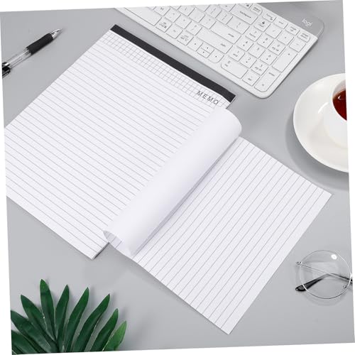 LOORGVEL 5 Stück Notizblock Abreißbar Je Block Vielseitiger Handlicher Schreibblock mit Glattem Reißfestem Papier für Stift Bleistift Marker für Meeting Notizen und Alltagsaufgaben von LOORGVEL