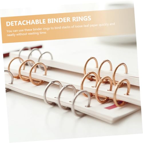 LOORGVEL 5 Stück Praktische Metallring binder Ringe aus Hochwertiger Legierung Poliert und Glatt Lose Ringe für Schnellhefter Ordner Büro Schule Vielseitig und Kratzfrei Goldfarben LOORGVEL 5 Stück Praktische Metallring binder Ringe aus Hochwertiger Legierung Poliert und Glatt Lose Ringe für Schnellhefter Ordner Büro Schule Vielseitig und Kratzfrei Goldfarben von LOORGVEL