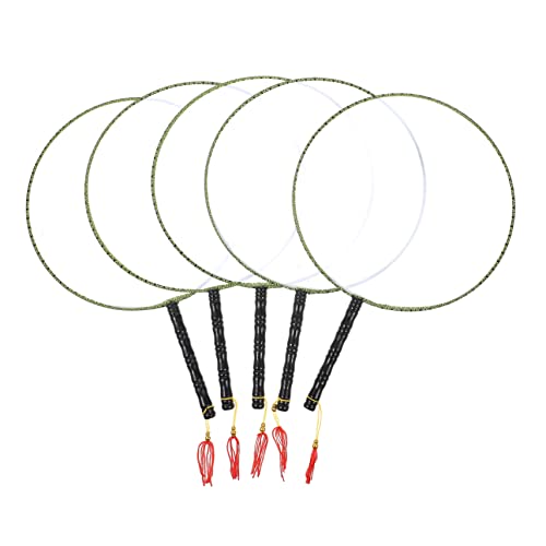 LOORGVEL 5 Stück Teiliges Diy Malfächer Blanko Seidenfächer zum Bemalen Basteln und Kreatives Kunstmaterial für Kindergarten mit Aufhängeschlaufe für Jungen und Mädchen LOORGVEL 5 Stück Teiliges Diy Malfächer Blanko Seidenfächer zum Bemalen Basteln und Kreatives Kunstmaterial für Kindergarten mit Aufhängeschlaufe für Jungen und Mädchen von LOORGVEL