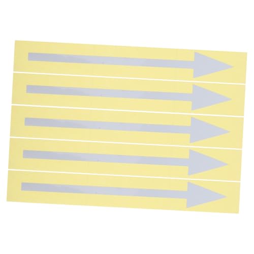 LOORGVEL 5 Stück Teiliges Reflektierende Selbstklebende Abnehmbare Pfeilaufkleber Große Wasserdichte Richtungspfeile für Außenbereich Mailbox Markierung zur Verbesserten Sichtbarkeit bei LOORGVEL 5 Stück Teiliges Reflektierende Selbstklebende Abnehmbare Pfeilaufkleber Große Wasserdichte Richtungspfeile für Außenbereich Mailbox Markierung zur Verbesserten Sichtbarkeit bei von LOORGVEL