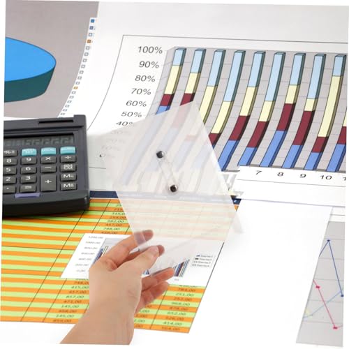 LOORGVEL 5 Stück Transparente Dokumentenaufbewahrungstaschen aus Robustem PP Praktische und Bruchsichere Schreibwaren für Büro und Schule Leichter Kompakter Datei Organizer für Sichere LOORGVEL 5 Stück Transparente Dokumentenaufbewahrungstaschen aus Robustem PP Praktische und Bruchsichere Schreibwaren für Büro und Schule Leichter Kompakter Datei Organizer für Sichere von LOORGVEL